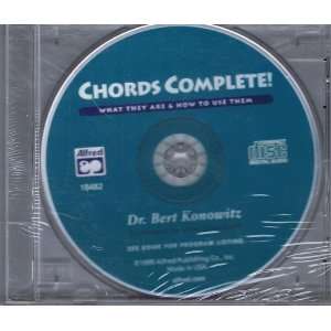  Chords Complete (9780739002766) Konowitz, Bert Books