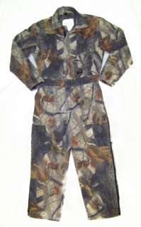Youth Boys WALLS Isulated Camouflage CAMO Hunting COVERALLS Overalls 