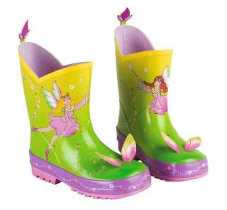 Kidorable Rain Boots Girls size 5 to youth 1 2  