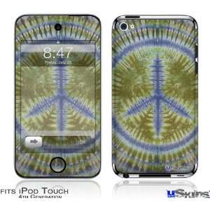    iPod Touch 4G Skin   Tie Dye Peace Sign 102: Everything Else