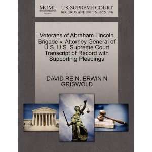  Veterans of Abraham Lincoln Brigade v. Attorney General of 