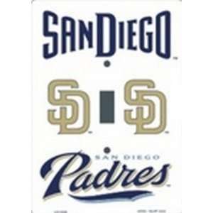 San Diego Padres Light Switch Covers (single) Plates
