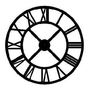 Giant 36 Inch Diameter Hand crafted Tower Wall Clock (Roman Numerals 