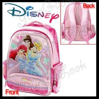 DISNEY! Cheerful PRINCESS Children Back Pack School Bag  