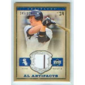   Swatch Card #AL CR & #/325 Made / Chicago White Sox / Minnesota Twins