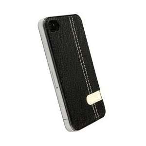  Krusell Gaia Undercover Leather Case for iPhone 4 (Black 