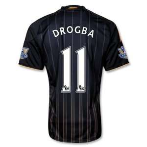  Chelsea 10/11 DROGBA Away Soccer Jersey