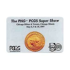   Card: 5m PNG   PCGS Super Show Chicago (05/97): $50. Pan Pac Gold Coin
