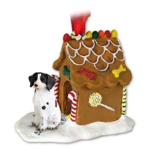   : Brittany Gingerbread House Ornament   Liver & White: Home & Kitchen