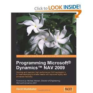  Programming Microsoft Dynamics NAV 2009 [Paperback] David 