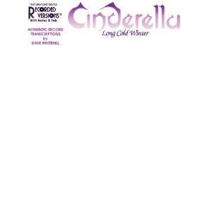  Cinderella Long Cold Winter Recorded Versions Guitar 
