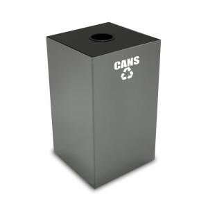  Metal 28 Gallon Geocube 28GC0 Recycling Waste Receptacle 