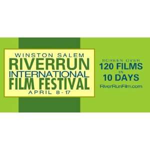   Vinyl Banner   River Run International Film Festival 