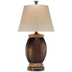   Ambience Collection Brown Oval Table Lamp: Home Improvement