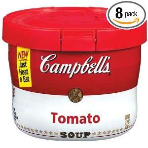 Campbells Roasted Tomato Soup, 15.25 Ounce (Pack of 8):  