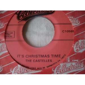   over the rainbow / its christmas time 45 rpm single CASTELLES Music