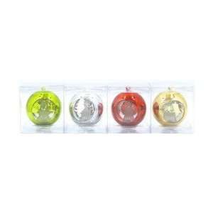 Christmas Decorations ornmnt xmas color chang s/gd/r/gr 4ast  