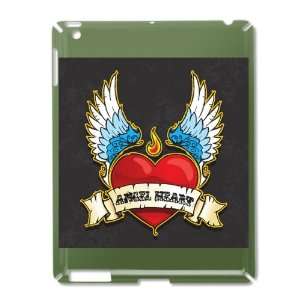  iPad 2 Case Green of Winged Angel Heart 