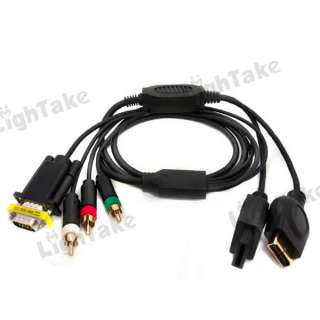 Monitor HDTV VGA Cable 15 Pin Plug Adapter Headphone Extension Cable 
