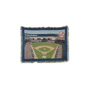  Yankee Stadium Blanket: Sports & Outdoors