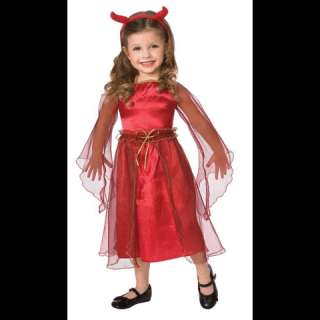   Costume Toddler Child Girl Dress Horns 3T 810091012697  