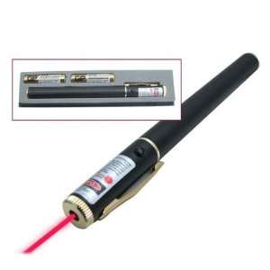   & Surplus Red Laser Pointer With Case and Batteries Electronics