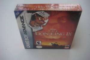 The Lion King 1 1/2 (Game Boy Advance, 2003) NEW 712725001407  