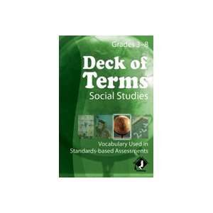  Deck of Terms Social Studies (Flash Cards) Show What You 
