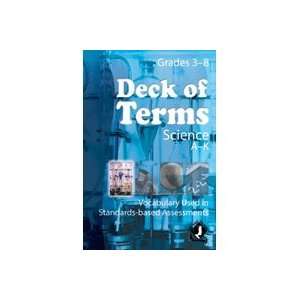  Deck of Terms Science A K (Flash Cards) Show What You 