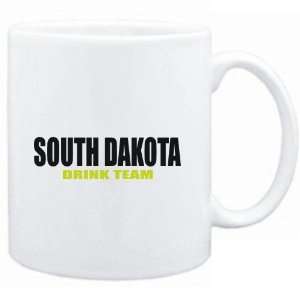  Mug White  South Dakota DRINK TEAM  Usa States Sports 