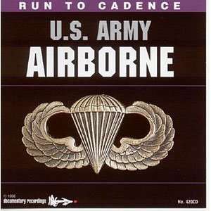 CD   Run To Cadence Army Airborne 