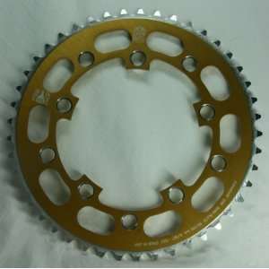  Chop Saw I BMX Bicycle Chainring 110/130 bcd   45T   GOLD 