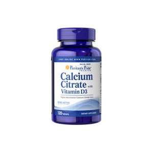  Calcium Citrate With D3 120 Tablets Health & Personal 