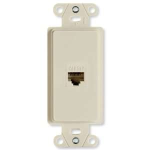  On Q Pre Configured Strap (1 RJ45), Light Almond Camera 