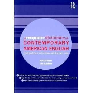  A Frequency Dictionary of Contemporary American English 