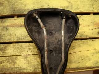 Vintage Cinelli Unicanitor Leather Saddle Colnago Paramount Yellow 