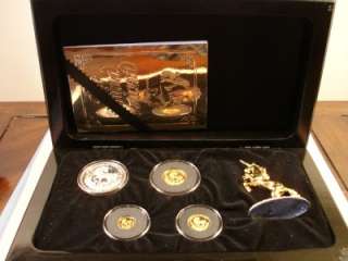 RARE 1994 Chinese Unicorn 4 Coin Proof Set 2500 limited  