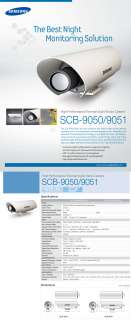   SCB 9051 1280m CCTV Infrared Sensor Thermal Imaging Camera /for NTSC