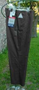 Mens Windham Pointe Casual Brown Twill Pants Sz 40X30 NWT  