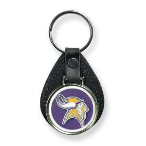  Minnesota Vikings Leather Key Ring: Jewelry
