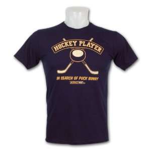  KractIce Puck Bunny Fine Jersey Vintage T Shirt (Navy 