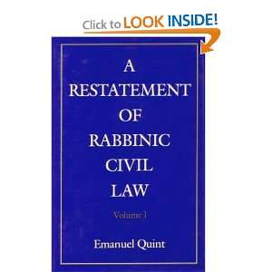  A Restatement of Rabbinic Civil Law Laws of Judges and 