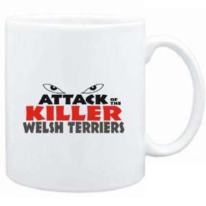 Mug White  ATTACK OF THE KILLER Welsh Terriers  Dogs  
