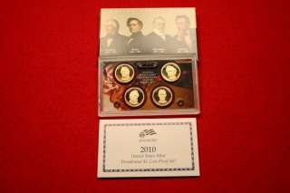 2010 PRESIDENTIAL DOLLAR PROOF SET (25 AVAILABLE)  