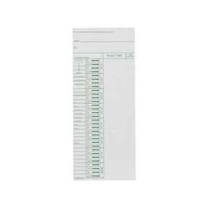  Acroprint Time Recorder Products   Weekly Time Cards, For TAT 