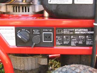Troy Bilt 7800 watt Generator Model # 030237 7800w   North GA 30528 