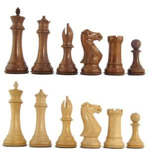   MoW Honey Rosewood Legionnaires Staunton Chess Pieces: Toys & Games