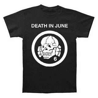  Death In June Totenkopf Logo Mens S/S T Shirt Clothing