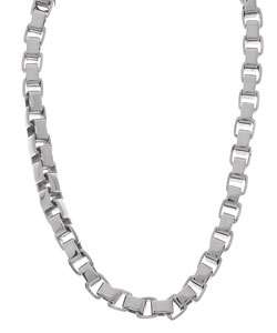 Stainless Steel Box Chain Necklace  