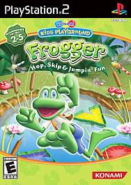 PS2   Konami Kids Play: Frogger Hop, Skip & Jumping Fun Bundle 